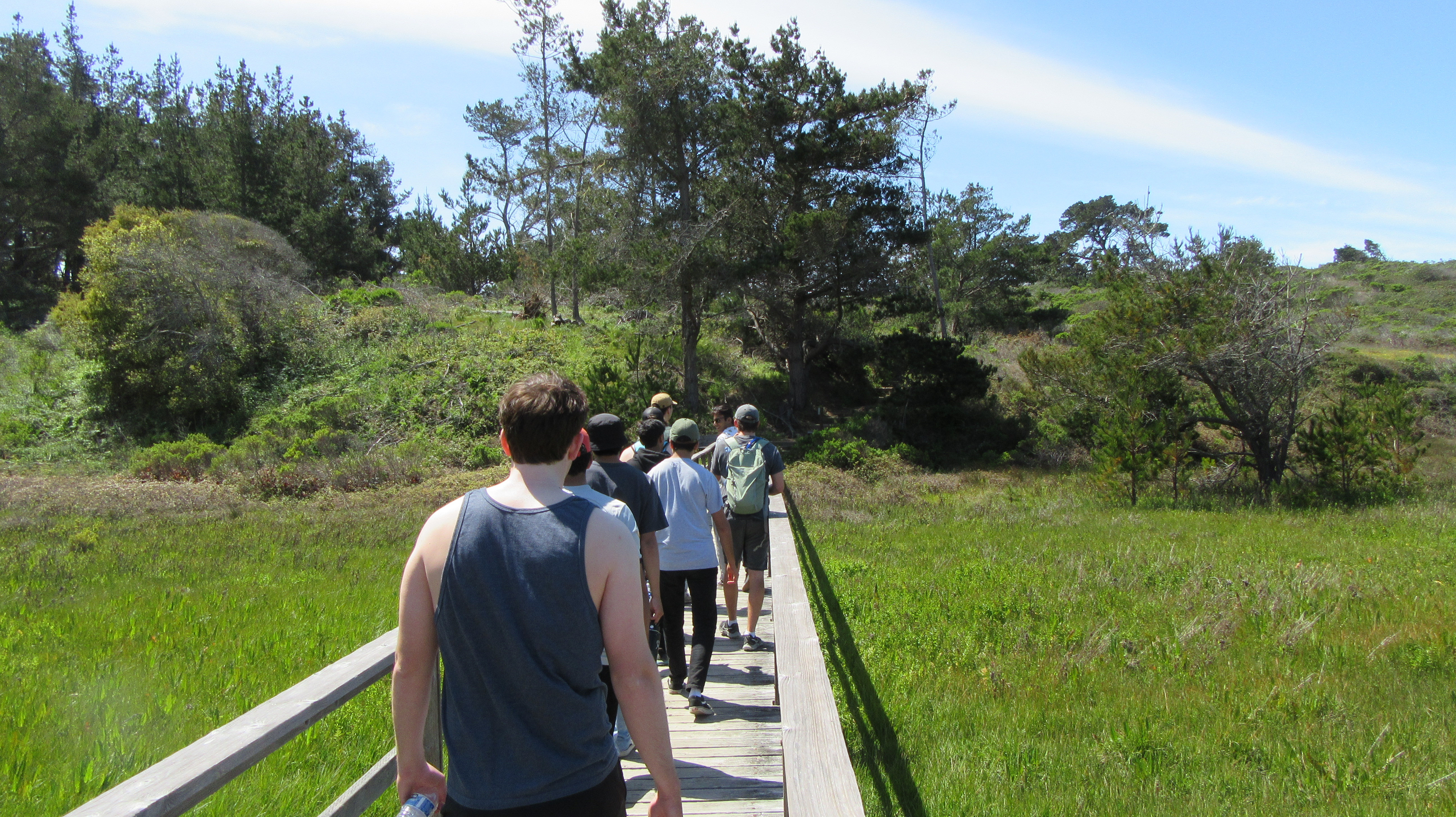 Brothers of Sigma Phi Delta Beta-Nu Chapter on the Cal Poly San Luis Obispo campus