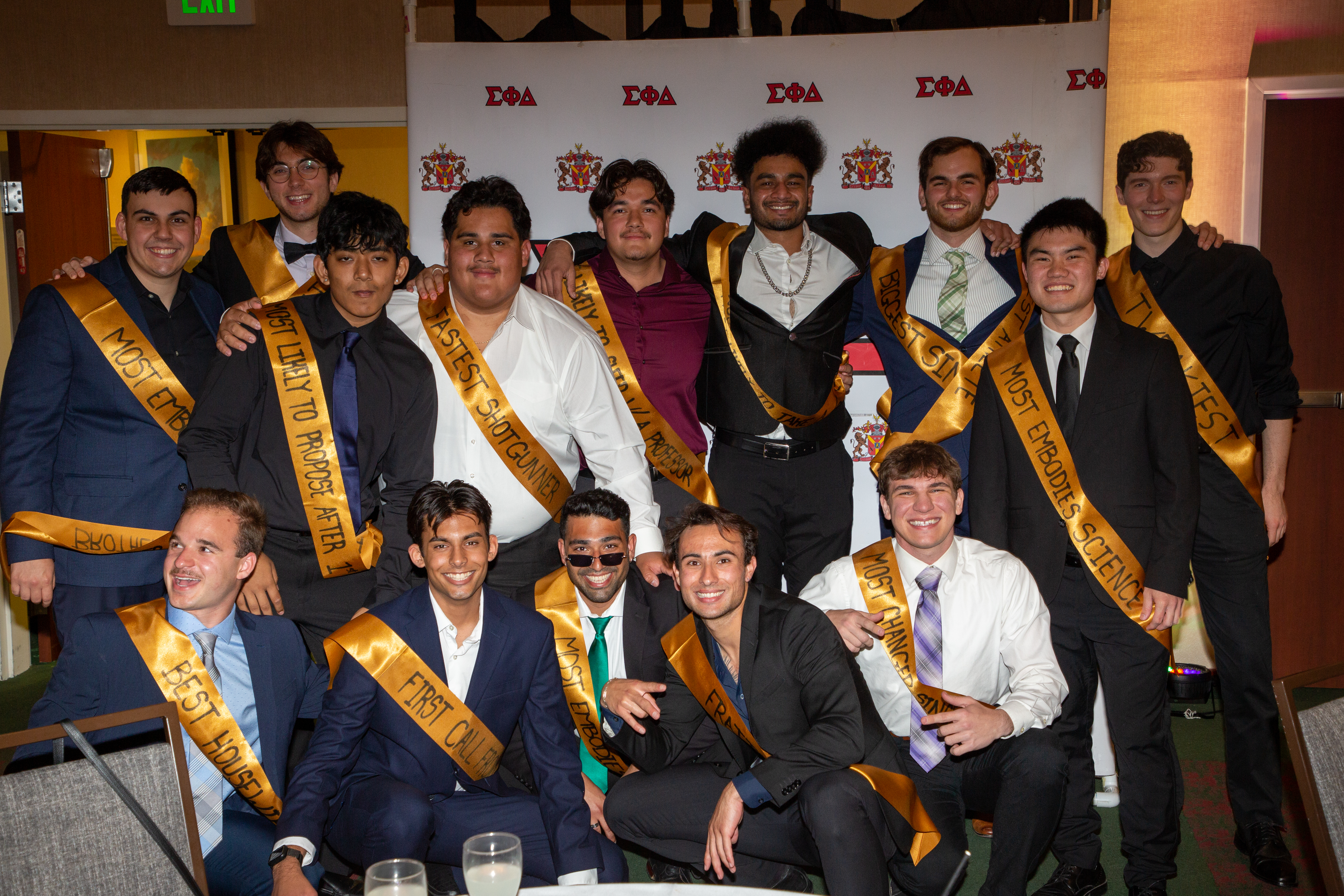 Brothers at formal