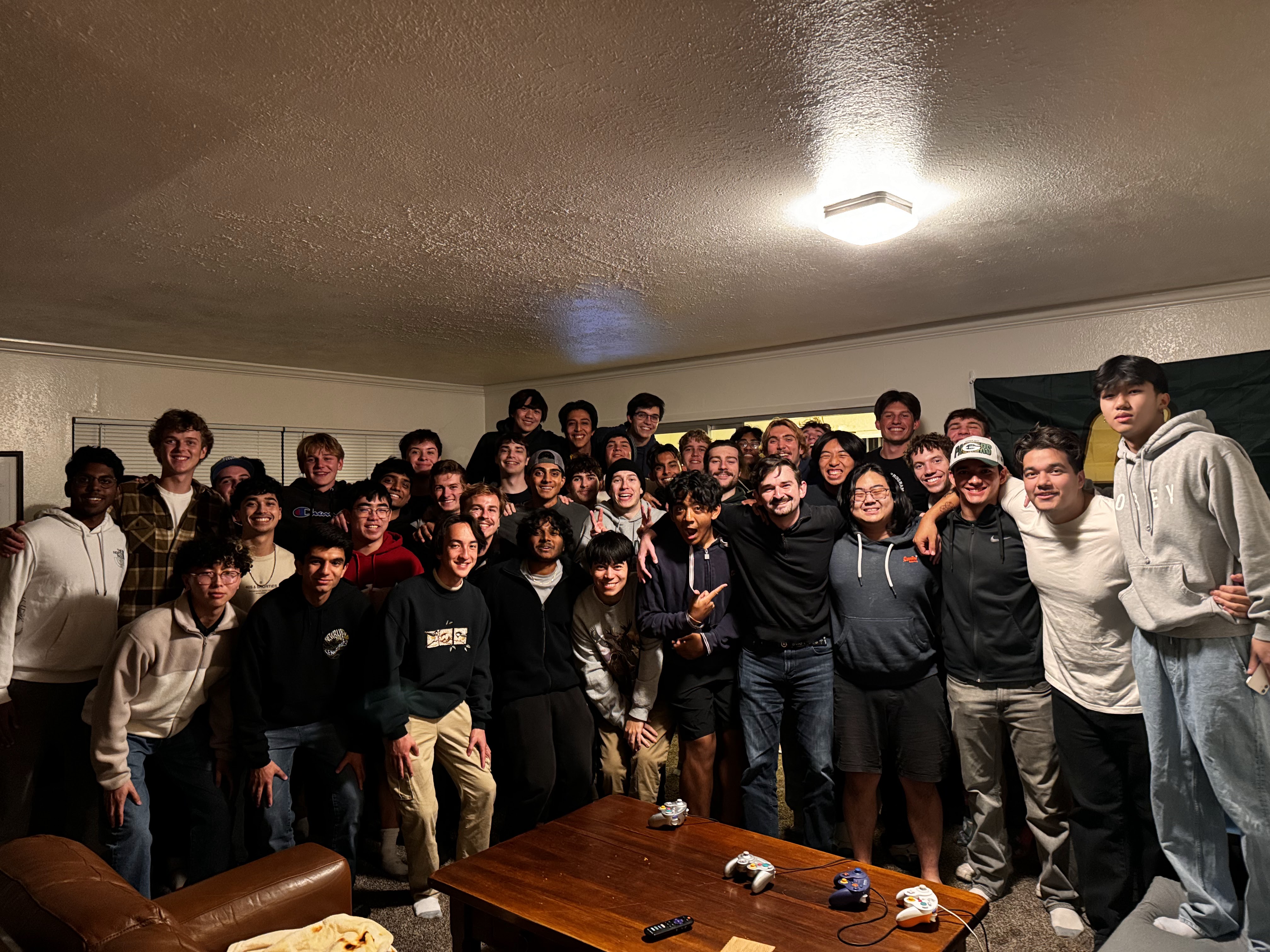 Brothers at Senior Sendoff